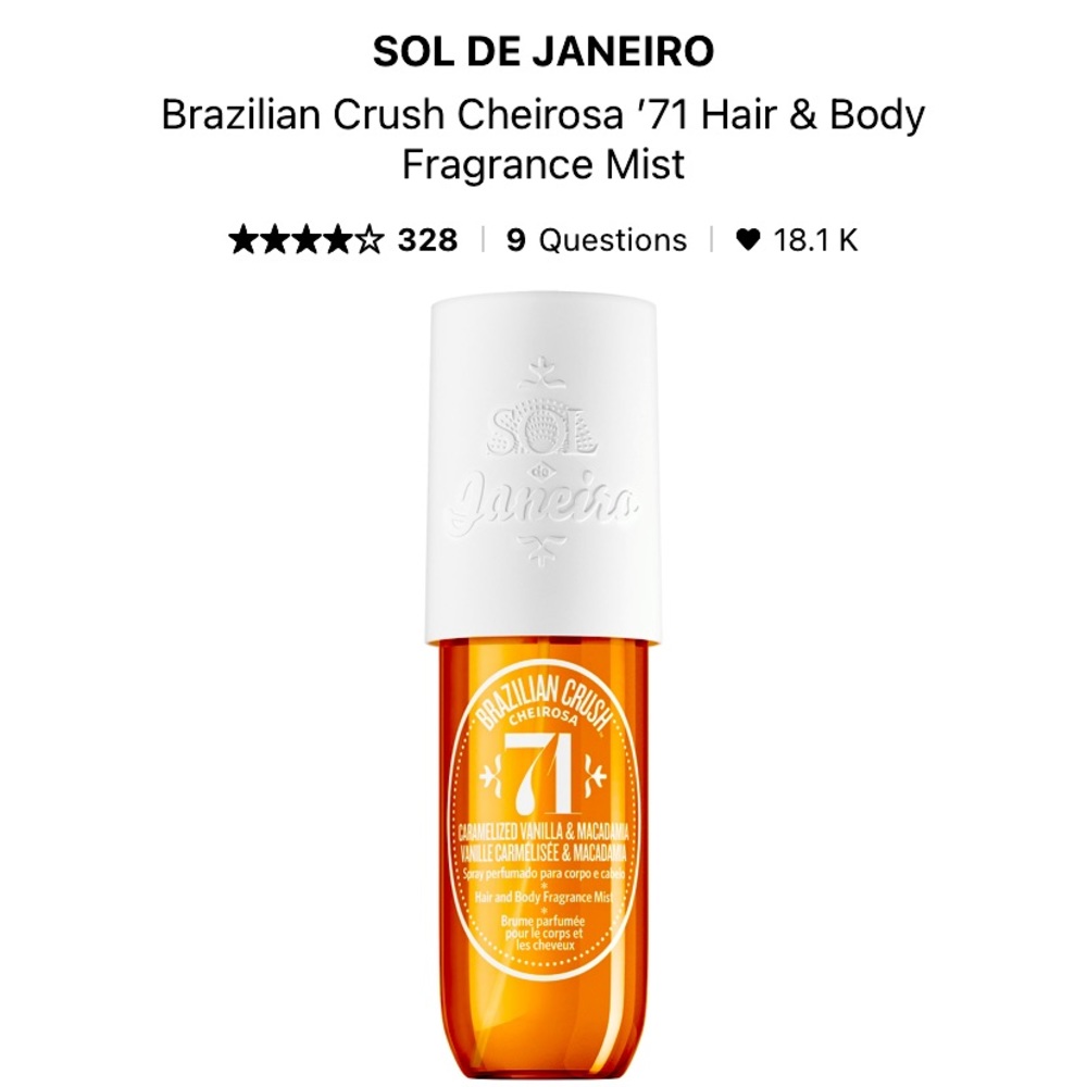 sol de janeiro mist